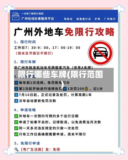 限行哪些车牌(限行范围)
