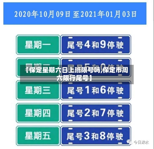 【保定星期六日上班限号吗,保定市周六限行尾号】