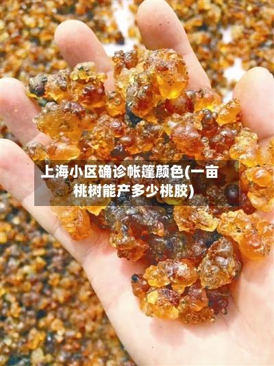 上海小区确诊帐篷颜色(一亩桃树能产多少桃胶)