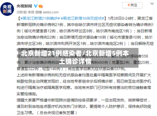 北京新增21例感染者/北京新增5例本土确诊详情