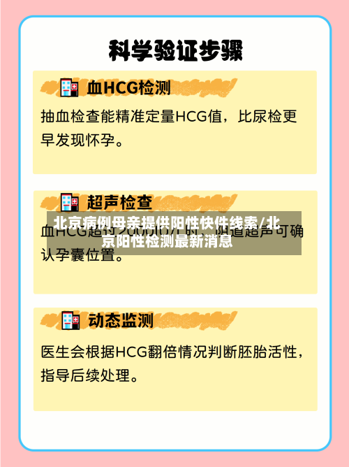 北京病例母亲提供阳性快件线索/北京阳性检测最新消息