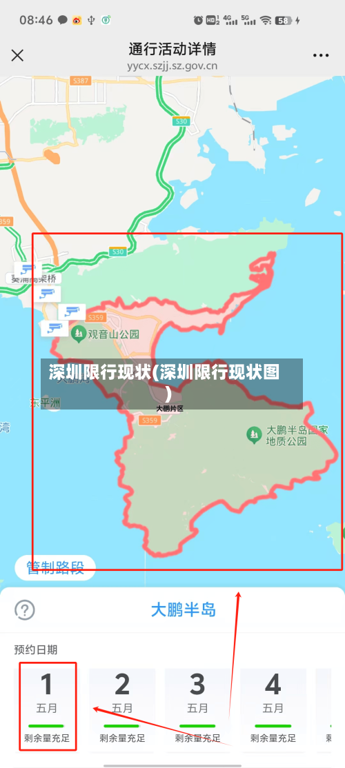 深圳限行现状(深圳限行现状图)