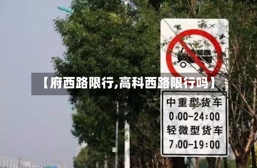 【府西路限行,高科西路限行吗】