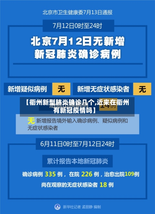 【衢州新型肺炎确诊几个,近来在衢州有新冠疫情吗】