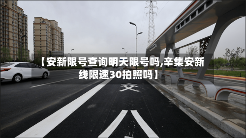 【安新限号查询明天限号吗,辛集安新线限速30拍照吗】