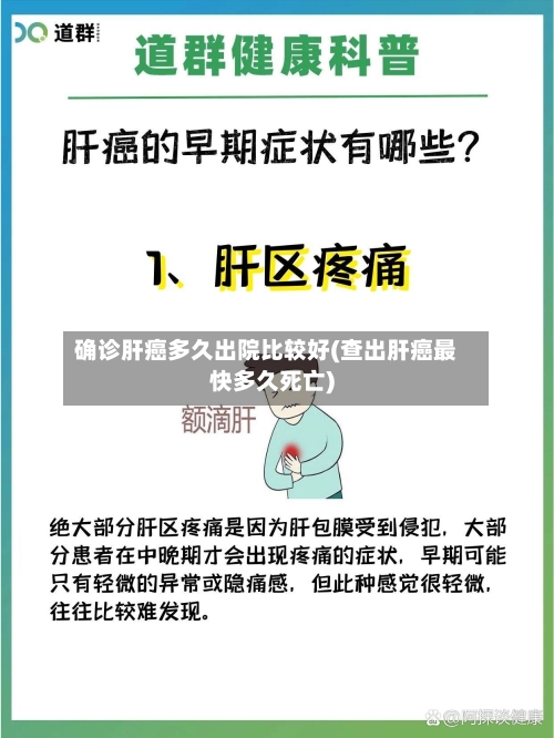 确诊肝癌多久出院比较好(查出肝癌最快多久死亡)