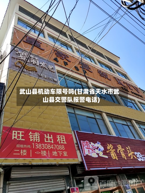 武山县机动车限号吗(甘肃省天水市武山县交警队报警电话)