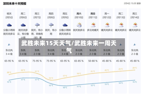 武胜未来15天天气/武胜未来一周天气