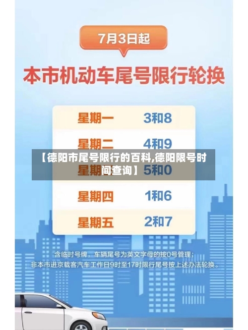 【德阳市尾号限行的百科,德阳限号时间查询】
