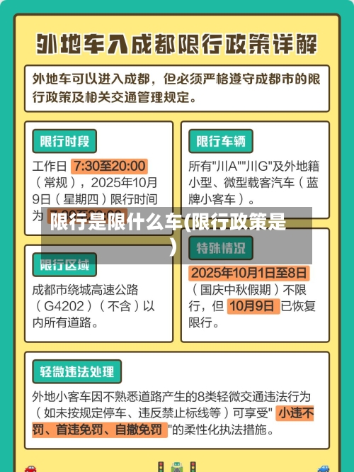 限行是限什么车(限行政策是)