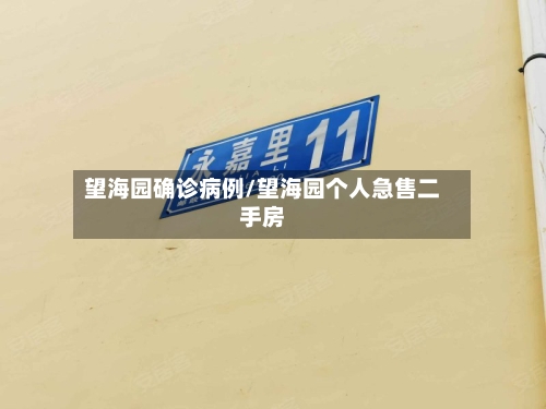 望海园确诊病例/望海园个人急售二手房