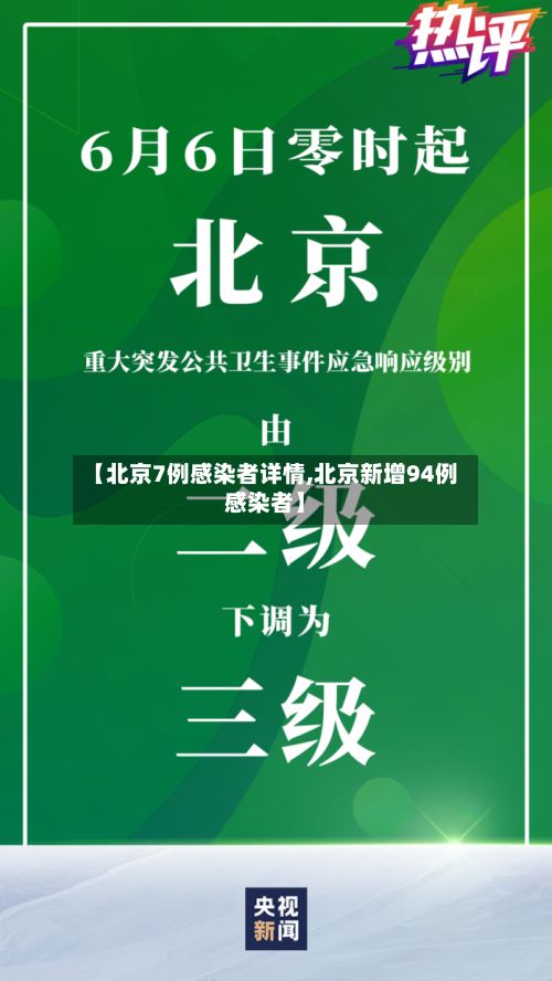 【北京7例感染者详情,北京新增94例感染者】