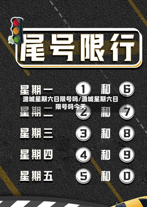 潞城星期六日限号吗/潞城星期六日限号吗今天
