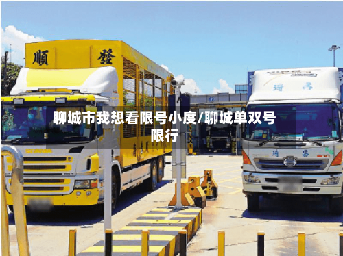 聊城市我想看限号小度/聊城单双号限行