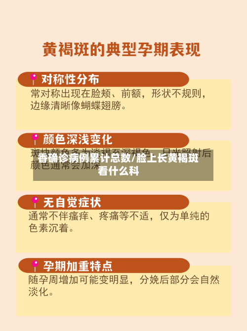 香确诊病例累计总数/脸上长黄褐斑看什么科