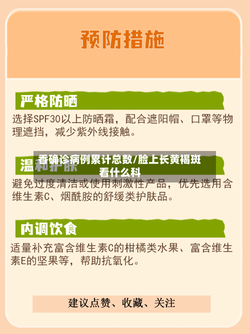 香确诊病例累计总数/脸上长黄褐斑看什么科