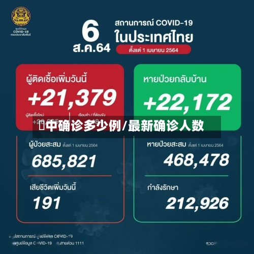 浽中确诊多少例/最新确诊人数