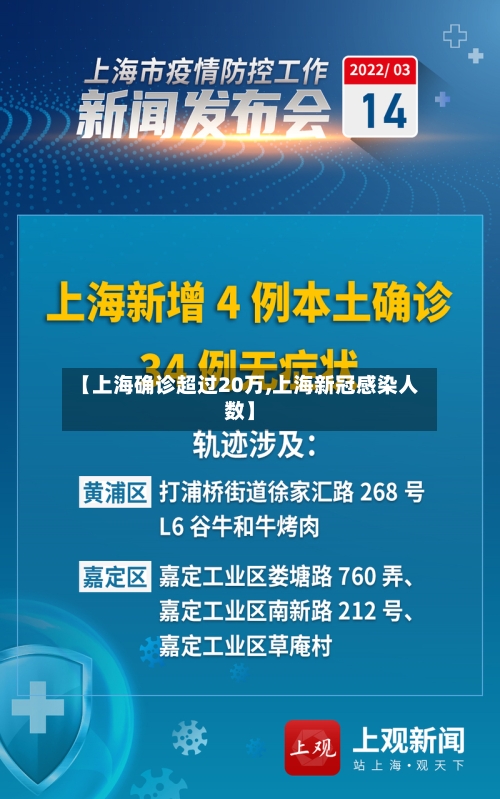【上海确诊超过20万,上海新冠感染人数】
