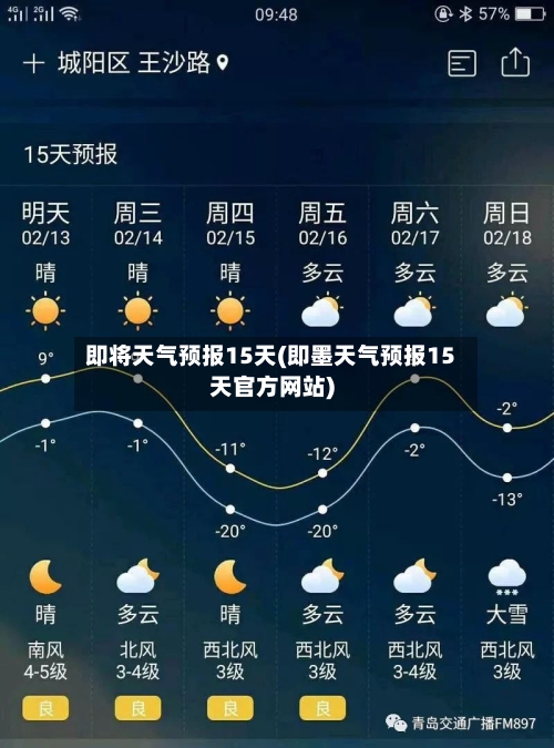即将天气预报15天(即墨天气预报15天官方网站)