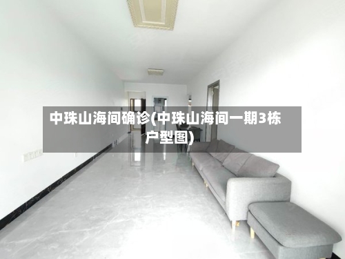 中珠山海间确诊(中珠山海间一期3栋户型图)