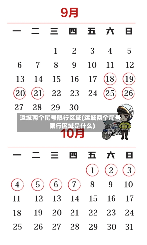 运城两个尾号限行区域(运城两个尾号限行区域是什么)